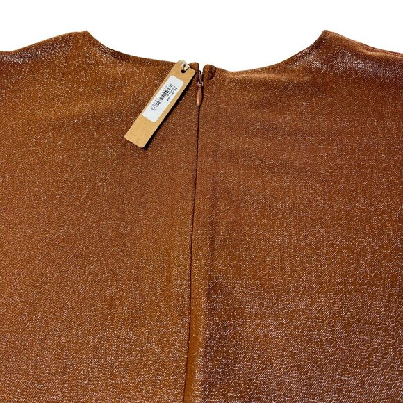 SKIMS Shimmer Catsuit Jumpsuit Copper 4X - Picture 8 of 12